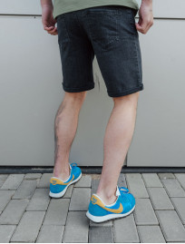 Pantaloni scurți din denim Staff haw black2 regular