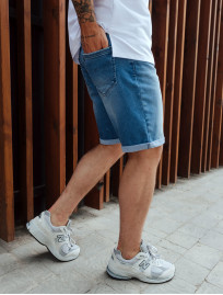 Pantaloni scurți din denim Staff blue slim
