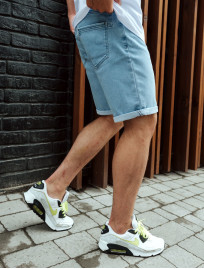 Pantaloni scurți din denim Staff light blue slim