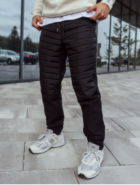 Pantaloni izolați Staff ap microfleece black