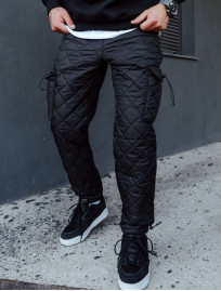 Pantaloni izolați Staff diamond black