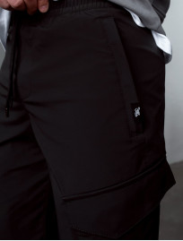 Pantaloni Staff cargo pa black
