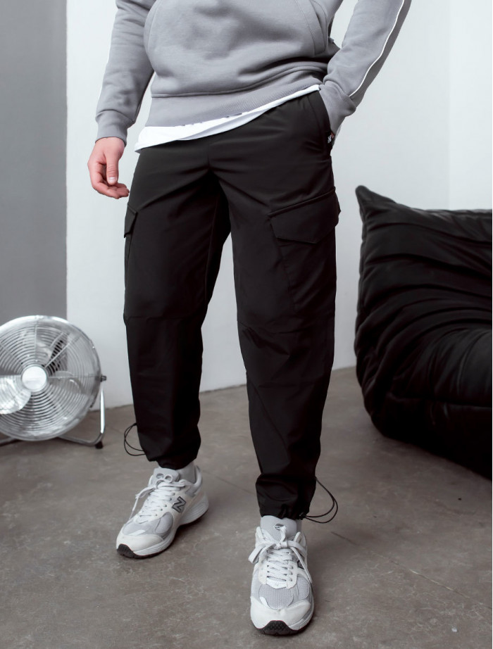 Pantaloni Staff cargo pa black