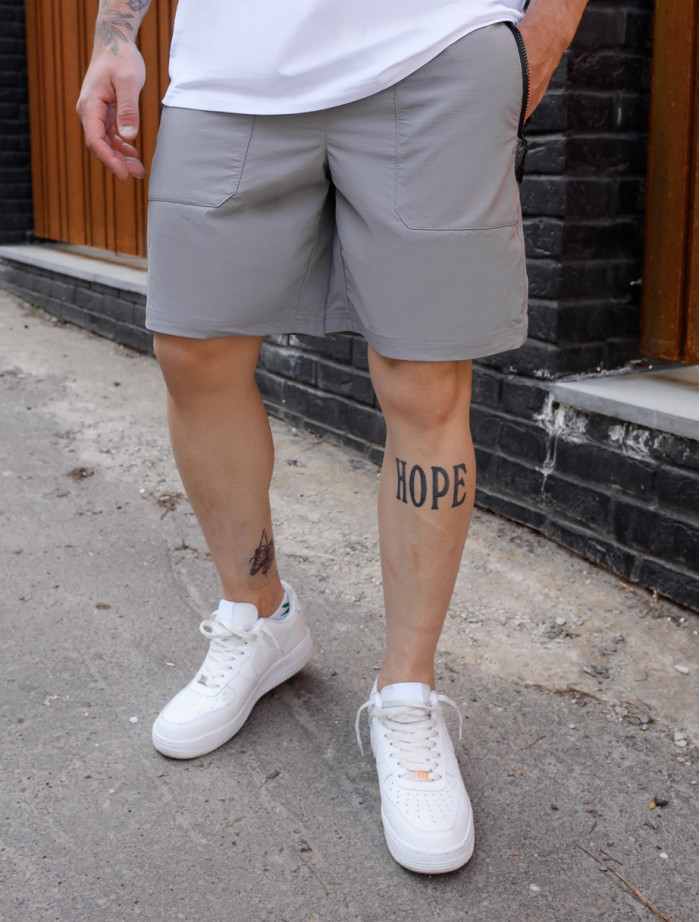 Szorty chinos Staff fro light gray