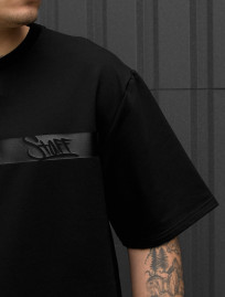 Set de vară tricou + pantaloni scurți Staff ra black