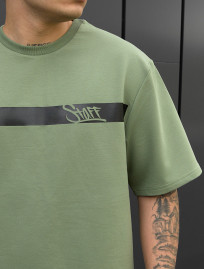 Set de vară tricou + pantaloni scurți Staff ra khaki