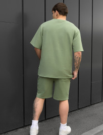 Set de vară tricou + pantaloni scurți Staff ra khaki