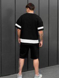 Set de vară tricou + pantaloni scurți Staff 13 oversize