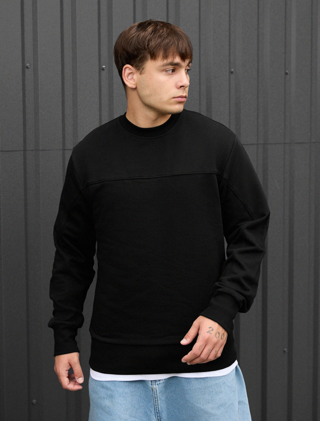 Bluză de trening Staff black basic