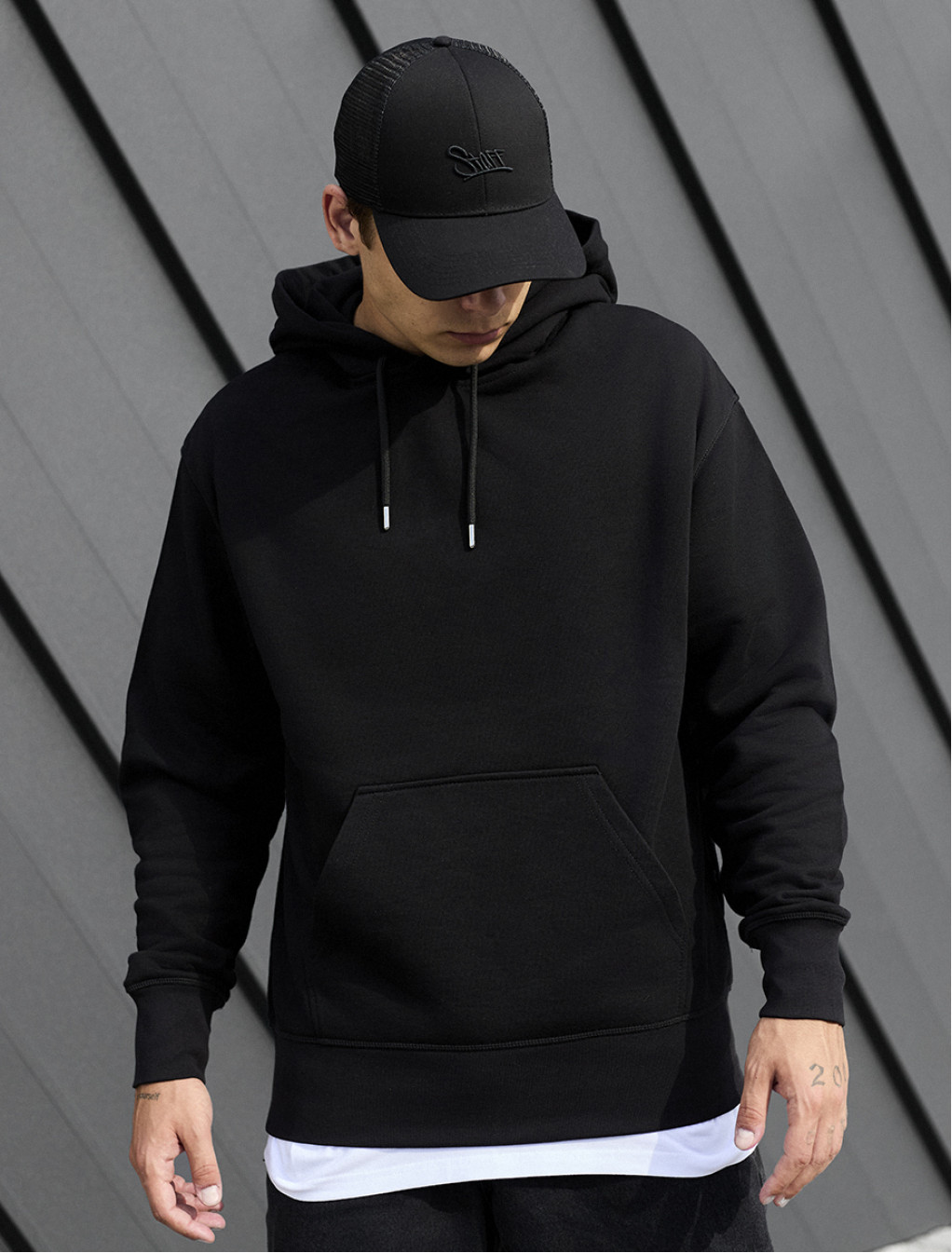 Hanorac Staff black oversize