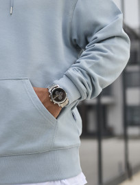 Hanorac Staff light blue oversize