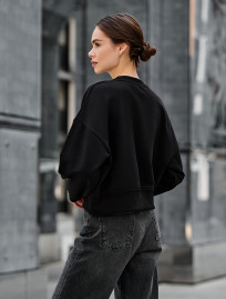 Bluză de trening de damă Staff sh black oversize