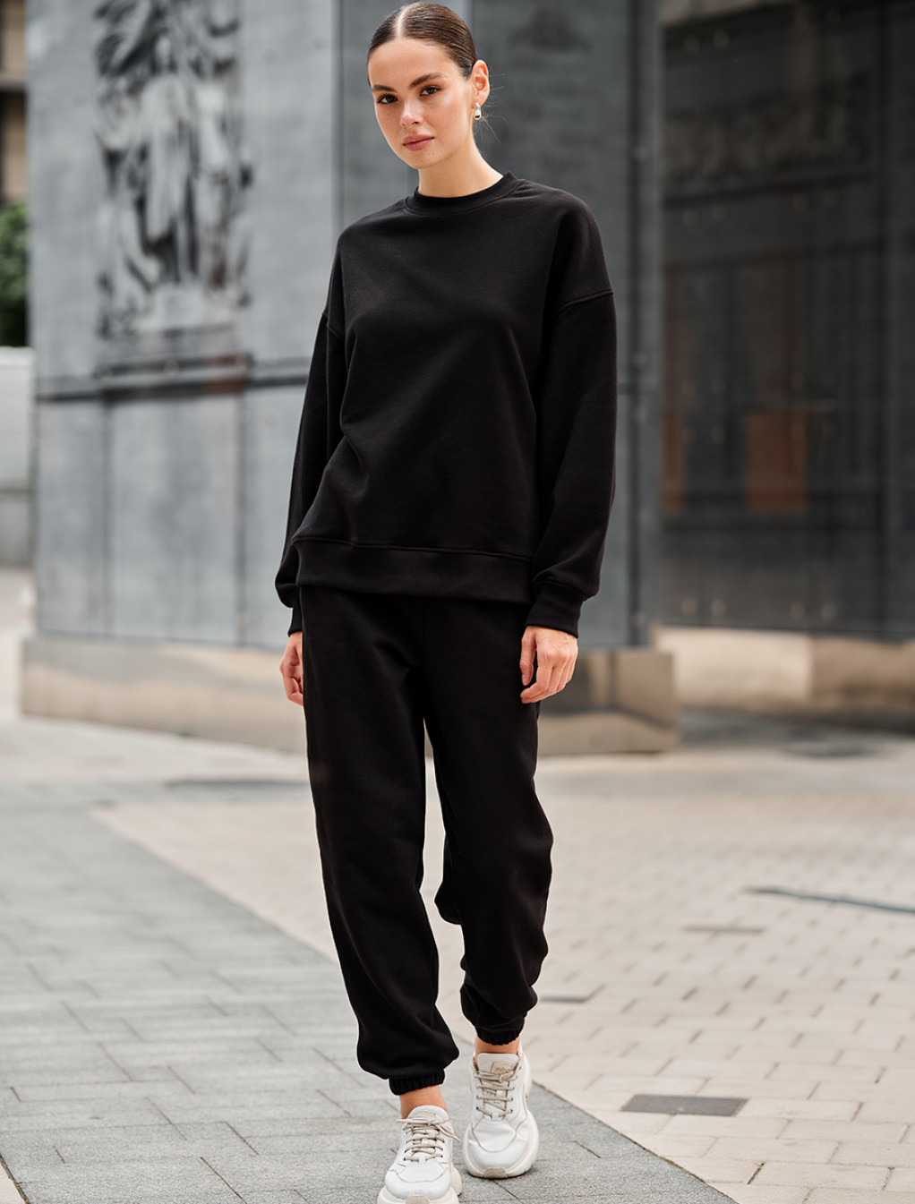 Trening de damă Staff ac black oversize