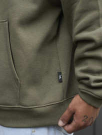 Hanorac Staff khaki oversize fleece