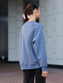 Bluză de trening de damă Staff blue logo oversize fleece