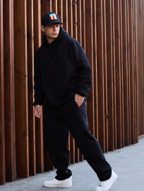 Costum de trening Staff blr black oversize fleece