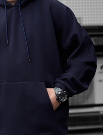 Costum de trening Staff blr navy oversize fleece