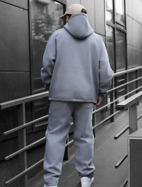 Costum de trening Staff blr gray oversize fleece