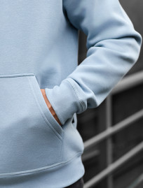 Hanorac Staff light blue fleece