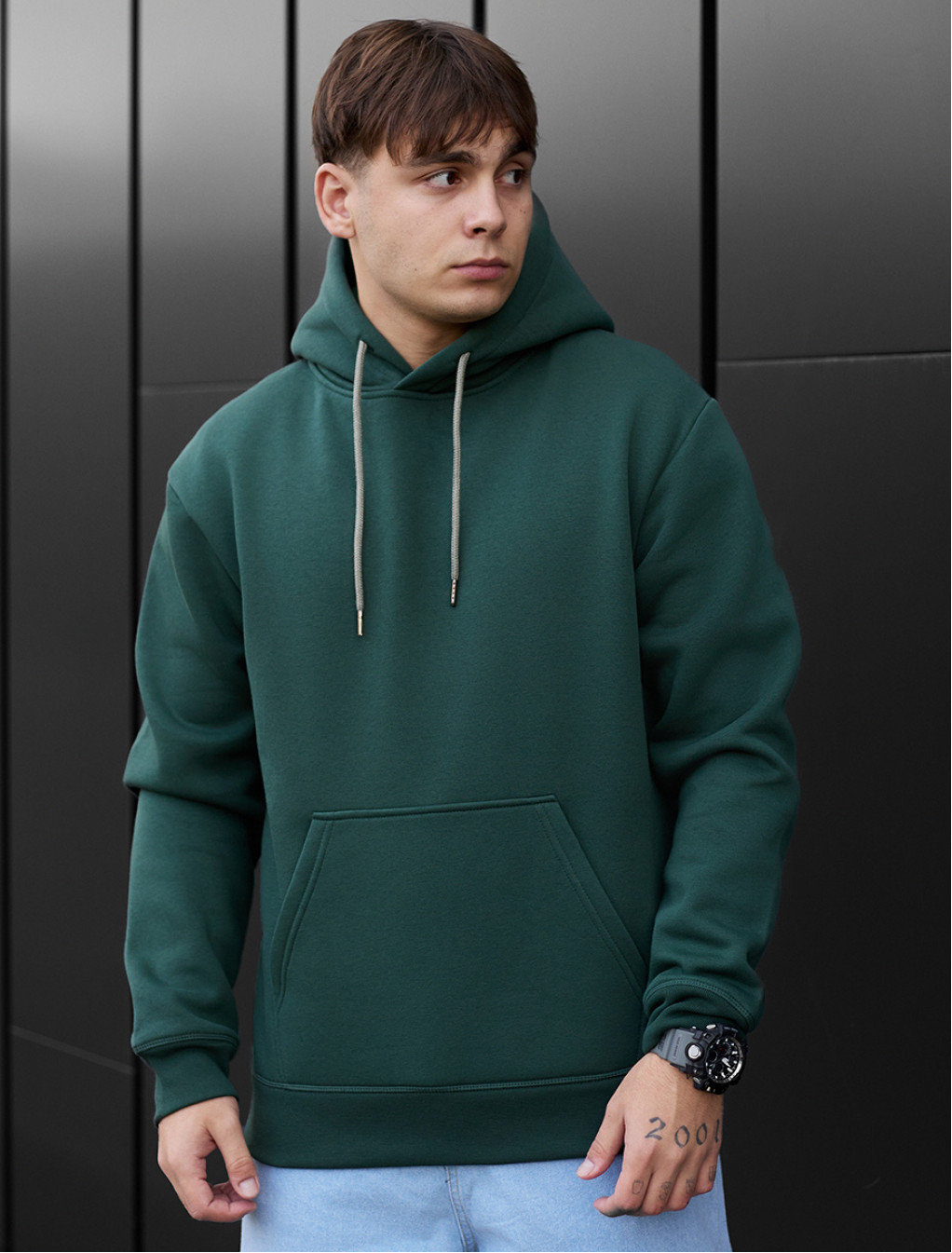 Hanorac Staff green fleece