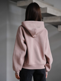 Hanorac de damă Staff ti dark powder oversize fleece