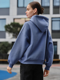 Hanorac de damă Staff ti dark blue oversize fleece