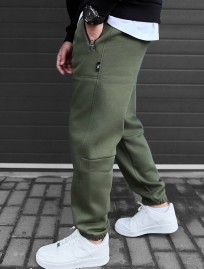 Pantaloni de trening Staff nib khaki fleece