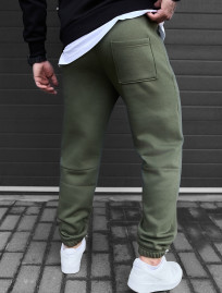 Pantaloni de trening Staff nib khaki fleece