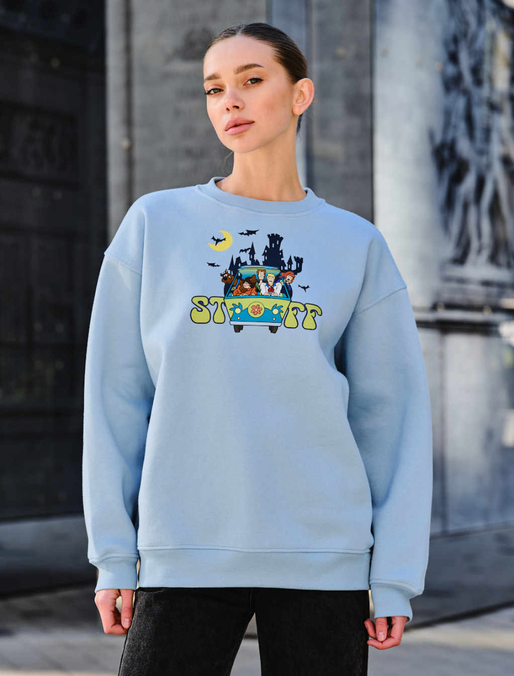 Bluză de trening de damă Staff fa logo & cartoons2 oversize fleece