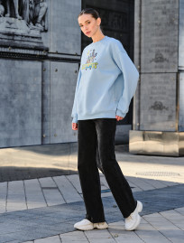 Bluză de trening de damă Staff fa logo & cartoons2 oversize fleece