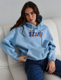 Hanorac de damă Staff logo oversize fleece