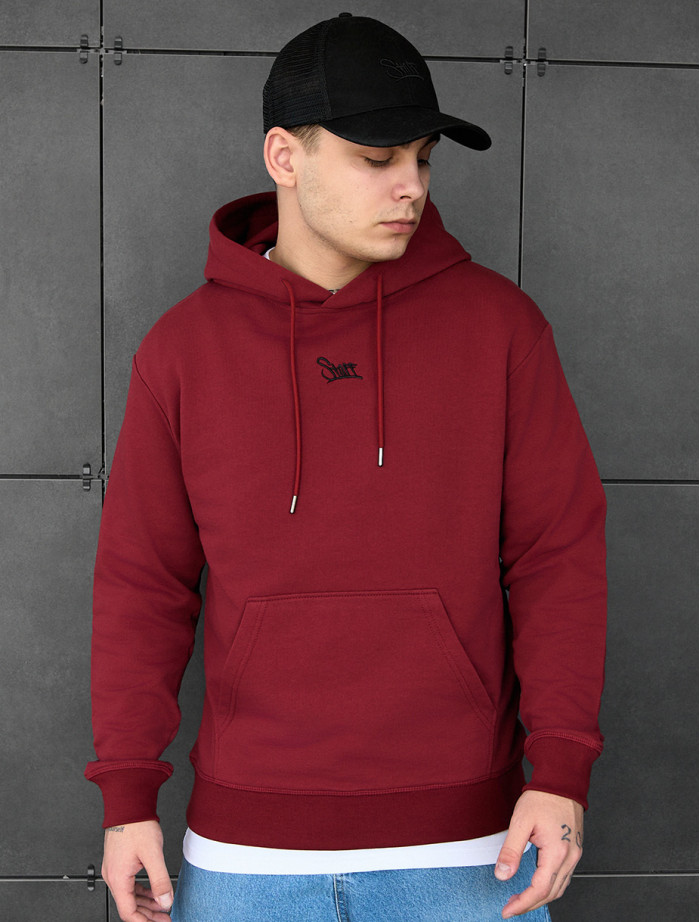 Hanorac Staff bordo logo