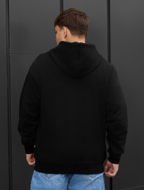 Hanorac Staff black zip oversize