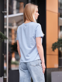 Tricou de damă Staff sum light blue