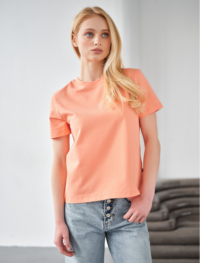 Tricou de damă Staff sum peach