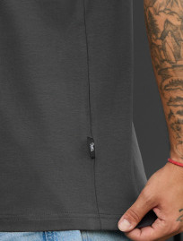 Tricou Staff dark gray basic
