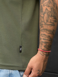 Tricou Staff khaki basic