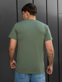 Tricou Staff green basic