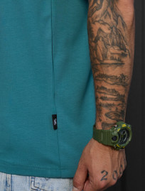 Tricou Staff turquoise basic