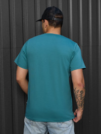 Tricou Staff turquoise basic
