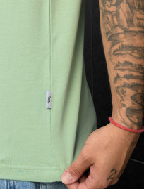 Tricou Staff light green basic