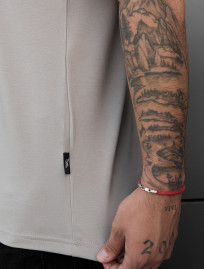 Tricou Staff light gray basic