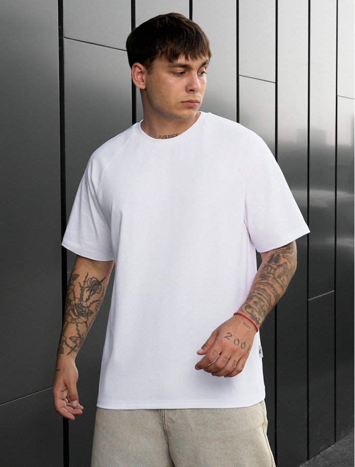 Tricou Staff reglan white