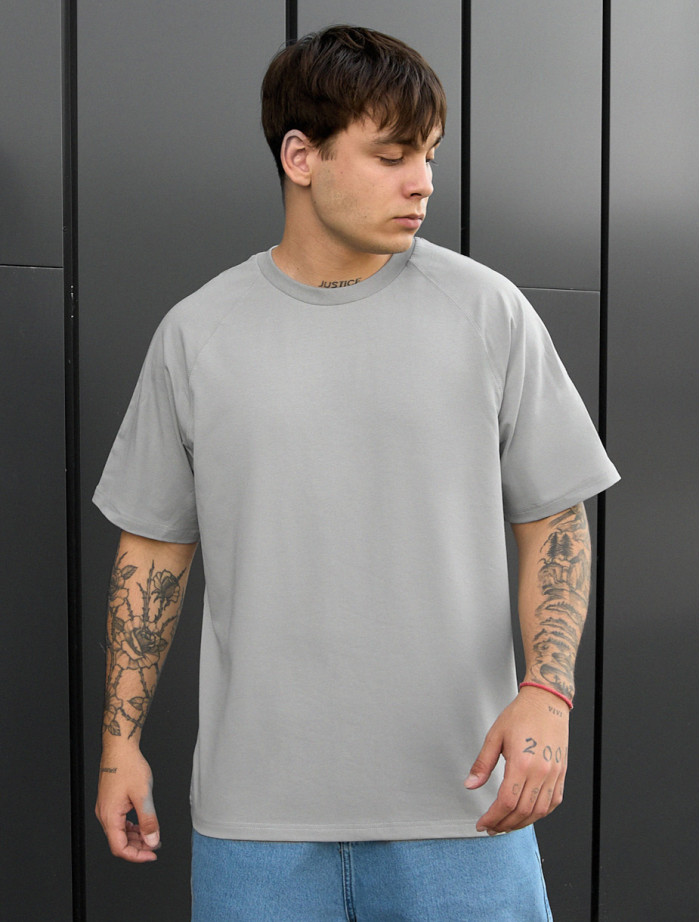 Tricou Staff reglan gray