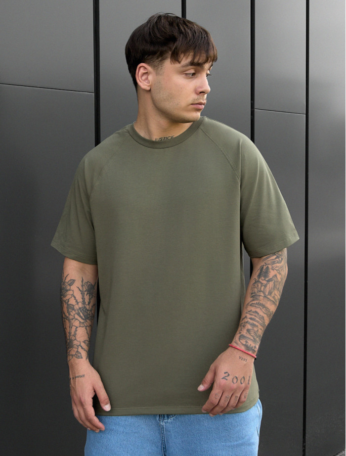 Tricou Staff reglan khaki