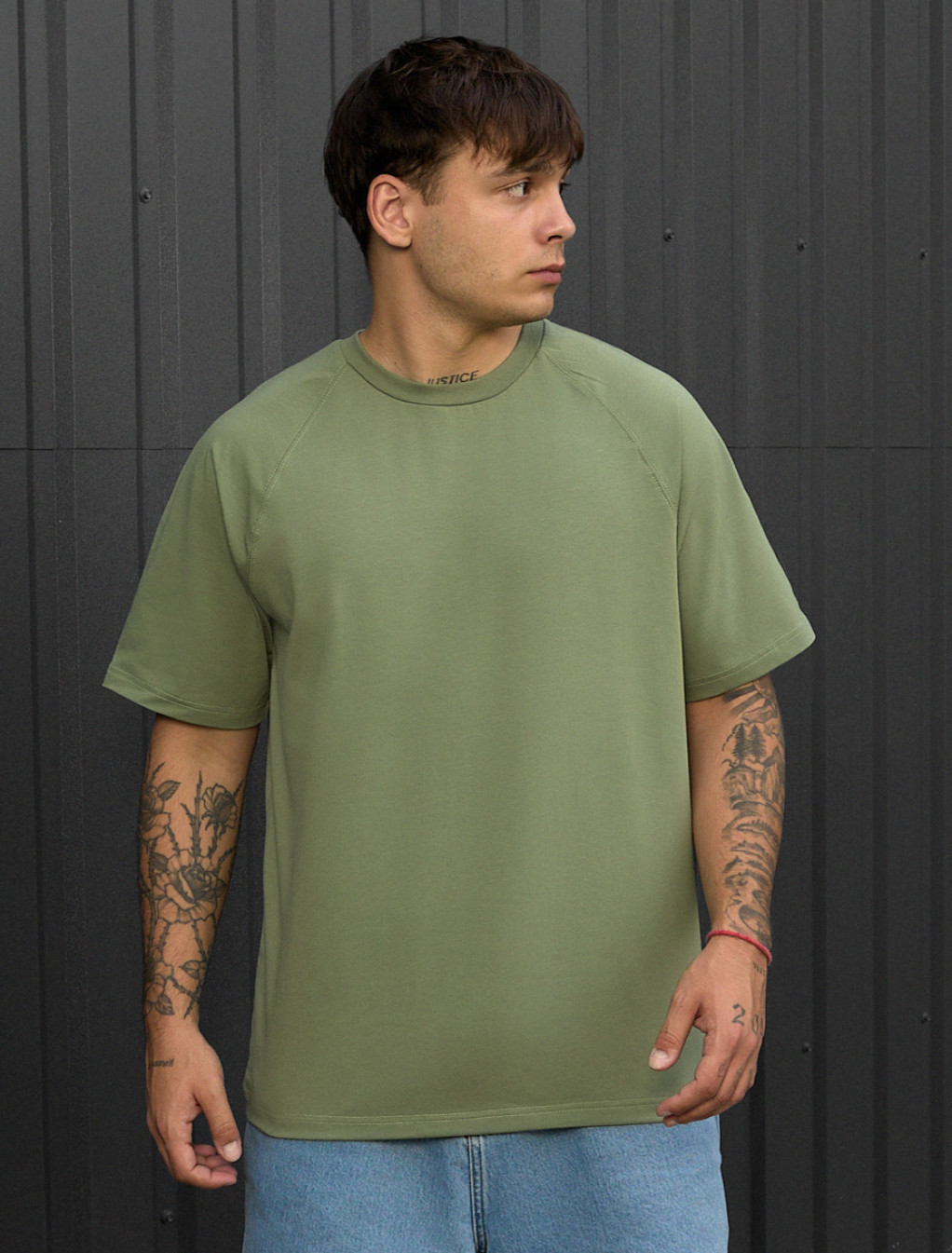 Tricou Staff reglan khaki
