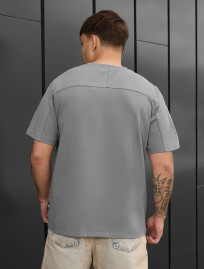 Tricou Staff reglan gray