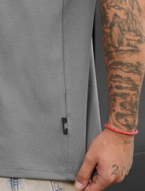 Tricou Staff reglan gray