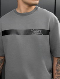 Set de vară tricou + pantaloni scurți Staff ra gray
