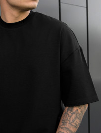 Tricou Staff black oversize